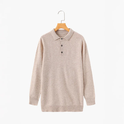 Polo en cachemire 100 %