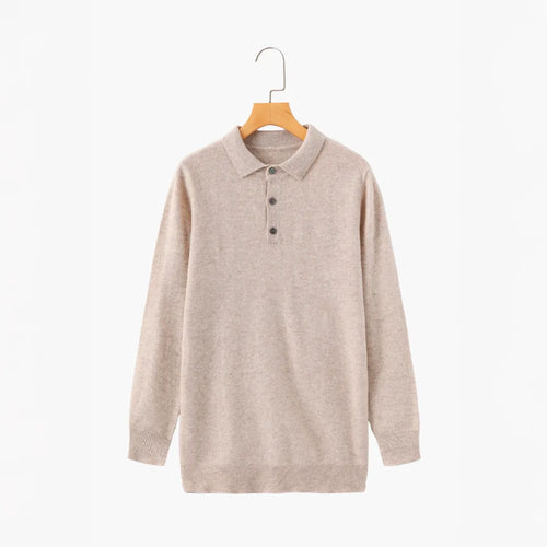 Polo en cachemire 100 %