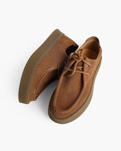 Chaussures city en daim premium