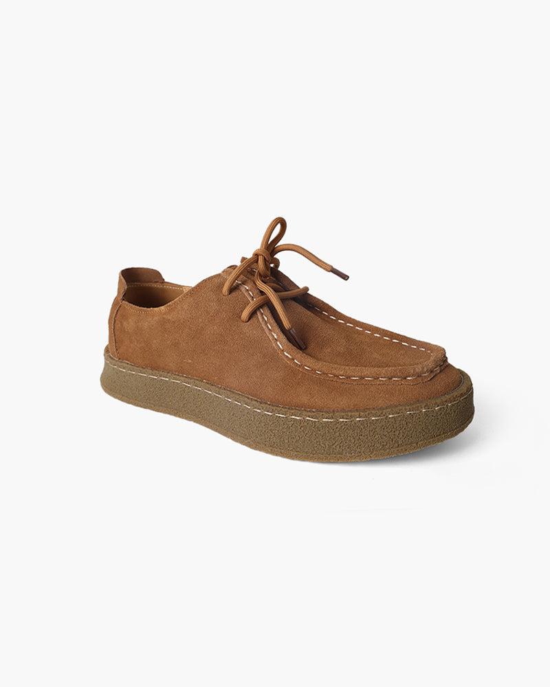Chaussures city en daim premium