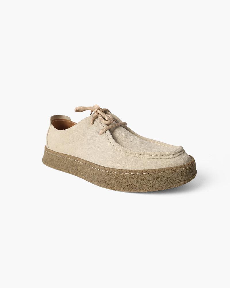 Chaussures city en daim premium