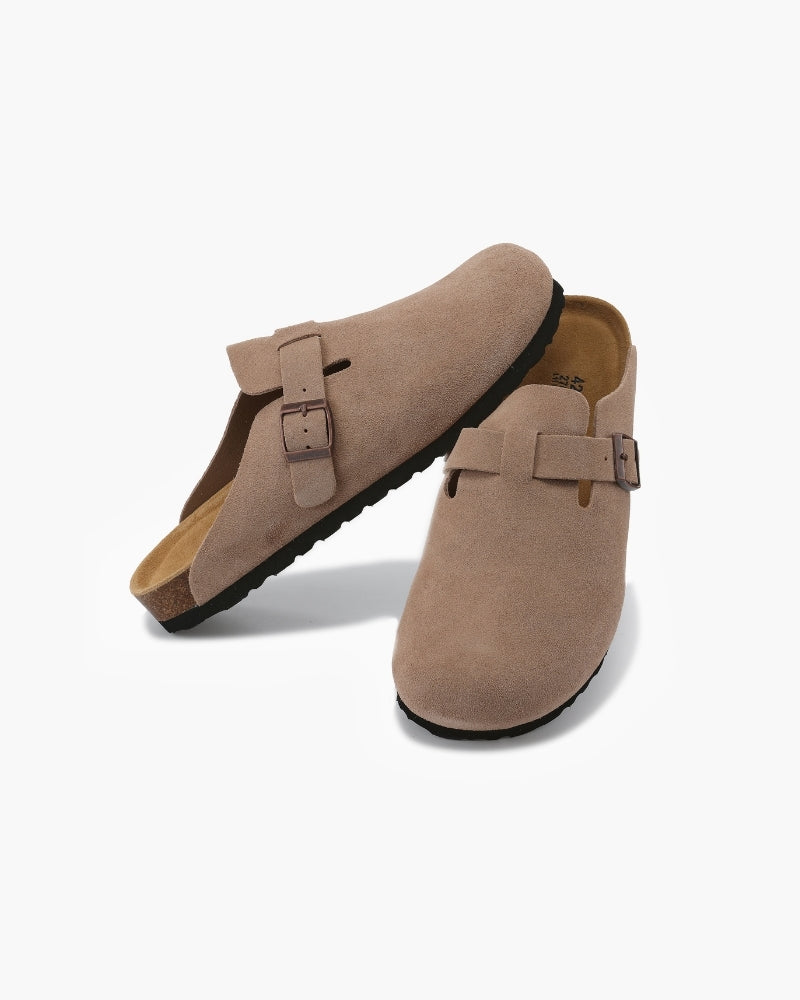 Mules en daim Seine Sélect