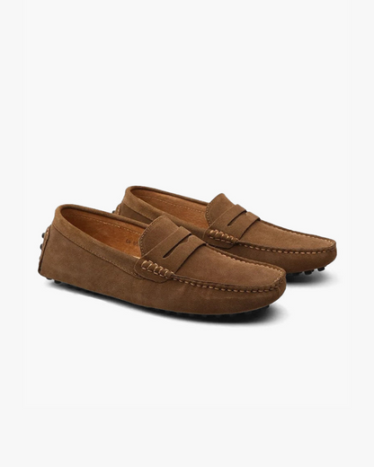 Mocassins driver en daim Seine Sélect