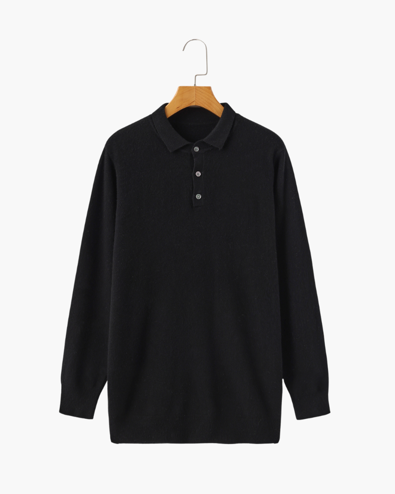 Polo en cachemire 100 %