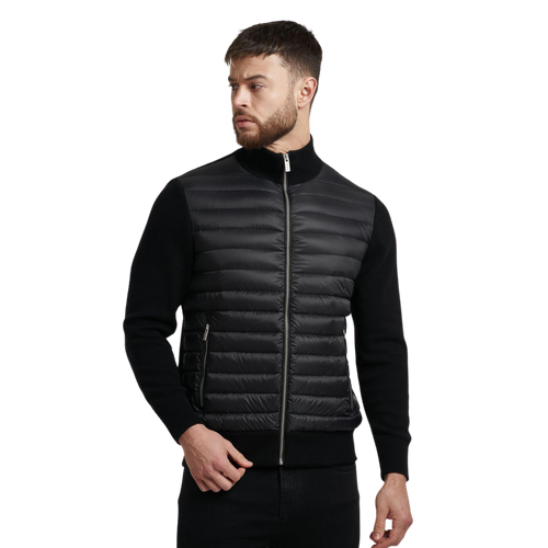 Veste Noire Urbain Élégance