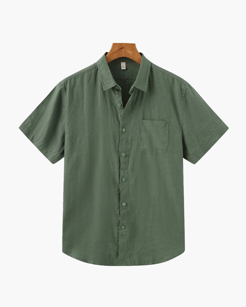 Cape Town – Chemise en lin (manches courtes)