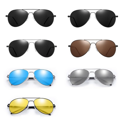 Lunettes de Soleil Aviateur Premium - Achetez 1, Recevez 2 Lunettes