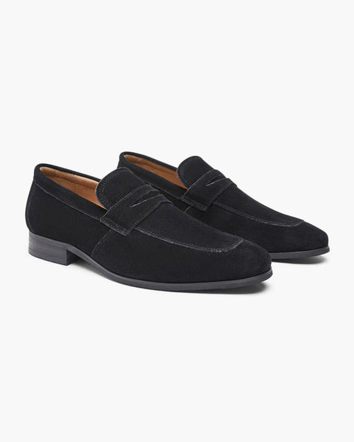 Mocassins penny en daim Seine Sélect