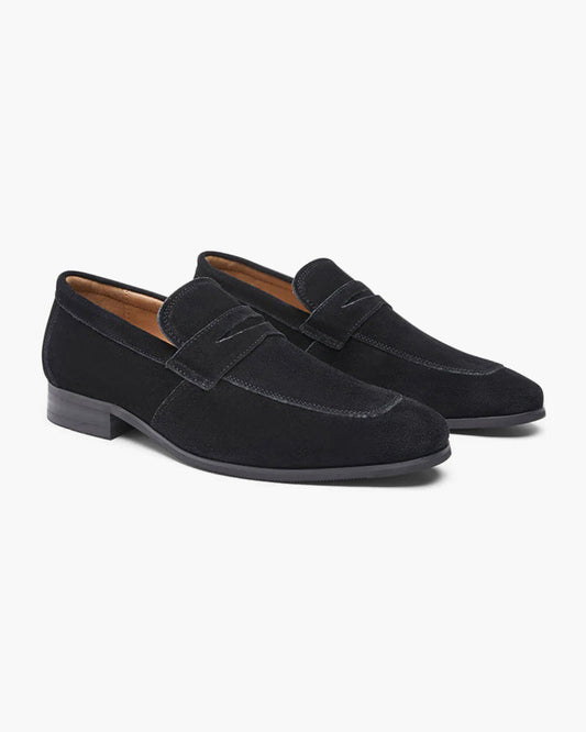 Mocassins penny en daim Seine Sélect