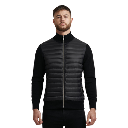 Veste Noire Urbain Élégance