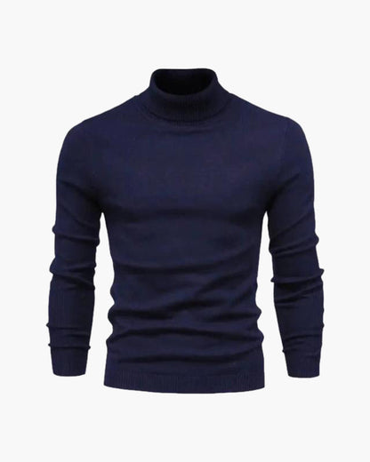 Gstaad – Pull Col Roulé en Laine Mérinos