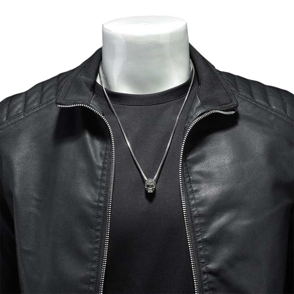 Veste Robert en simili cuir