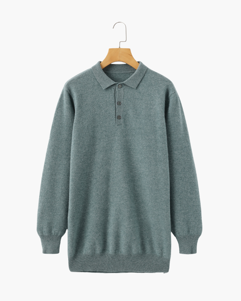 Polo en cachemire 100 %