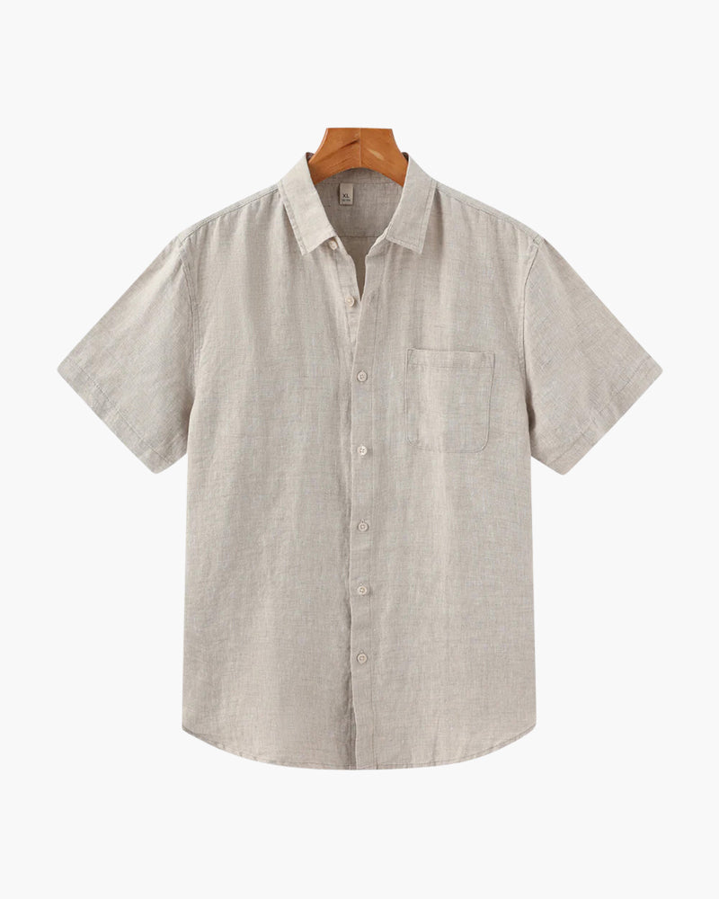 Cape Town – Chemise en lin (manches courtes)