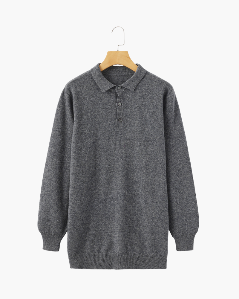 Polo en cachemire 100 %
