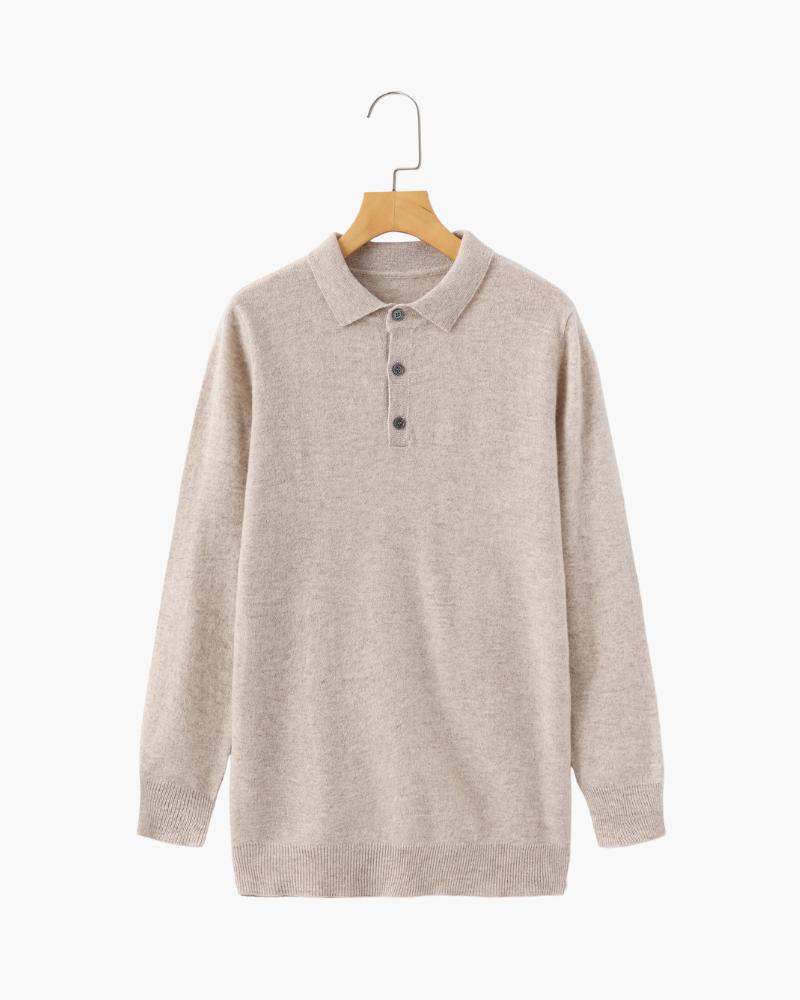 Polo en cachemire 100 %