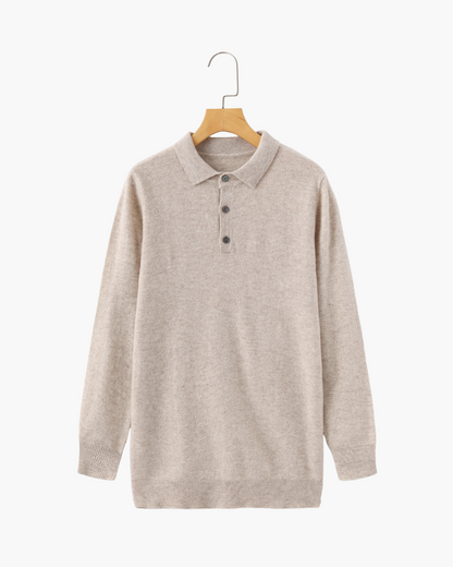 Polo en cachemire 100 %