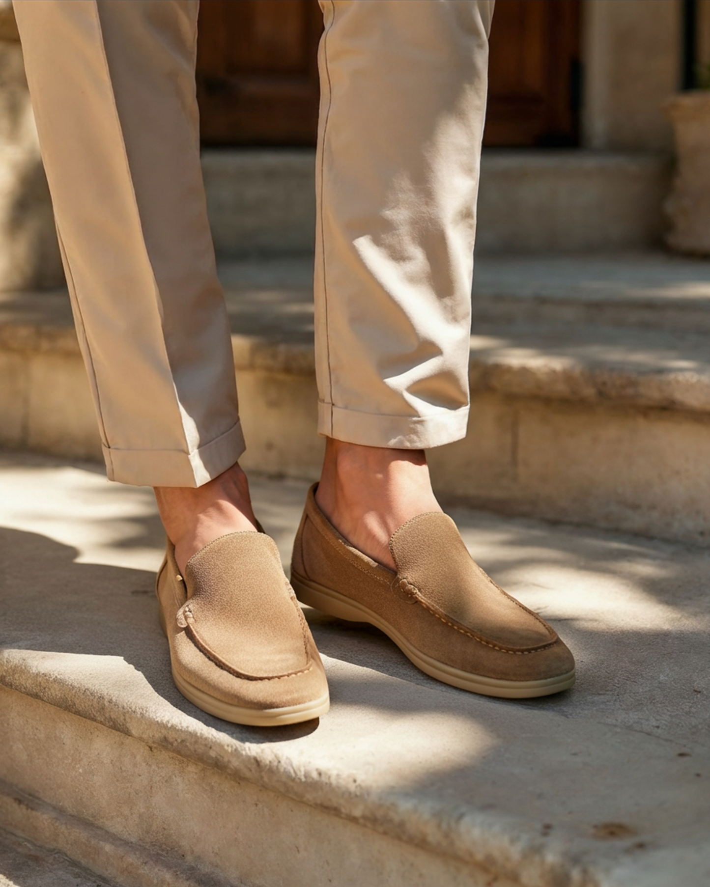 Mocassins en daim premium Seine Sélect