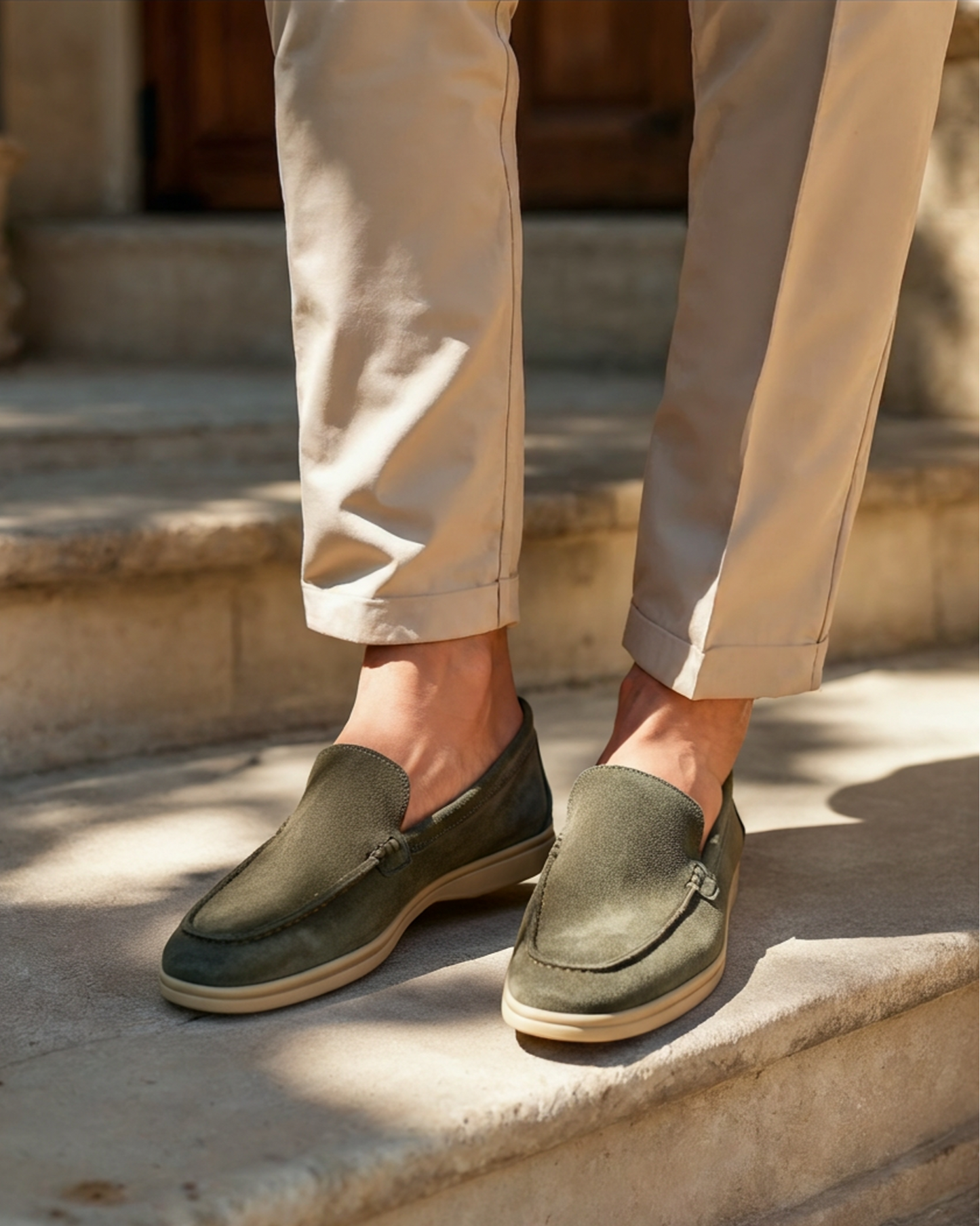 Mocassins en daim premium Seine Sélect
