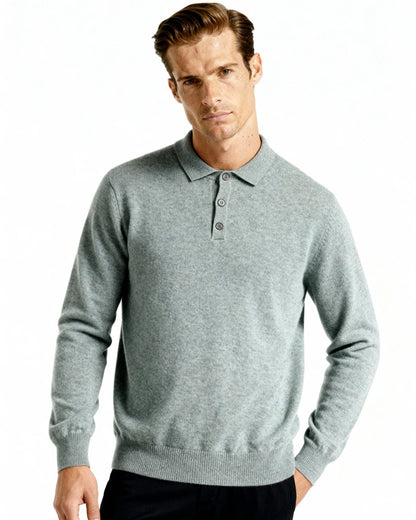Polo en cachemire 100 %