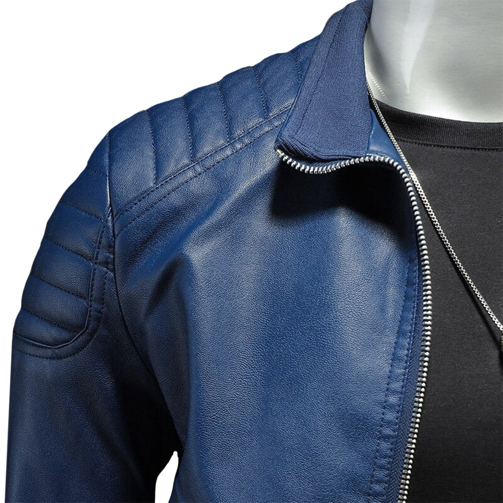 Veste Robert en simili cuir