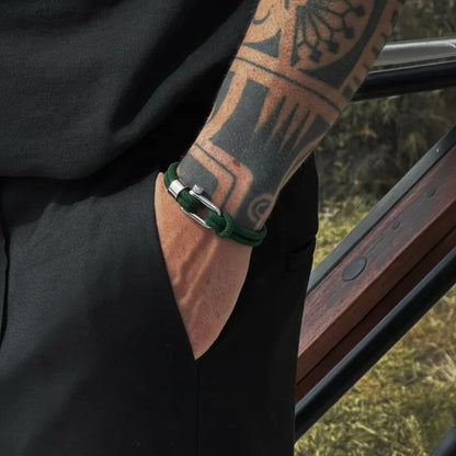 Green Rope Bracelet Malibu